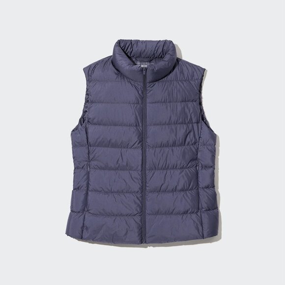 Uniqlo purple ultra light down vest - Picture 1 of 3